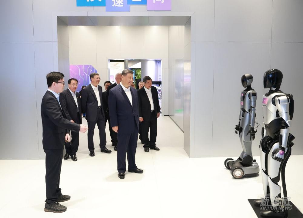 习近平总书记到上海调研，LD乐动代表具身智能行业汇报进展
